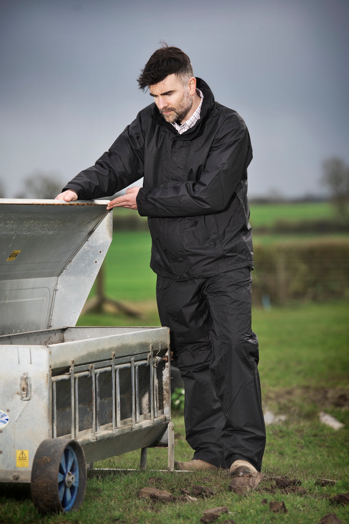Fort 945 Rutland Trouser in Black, image 3