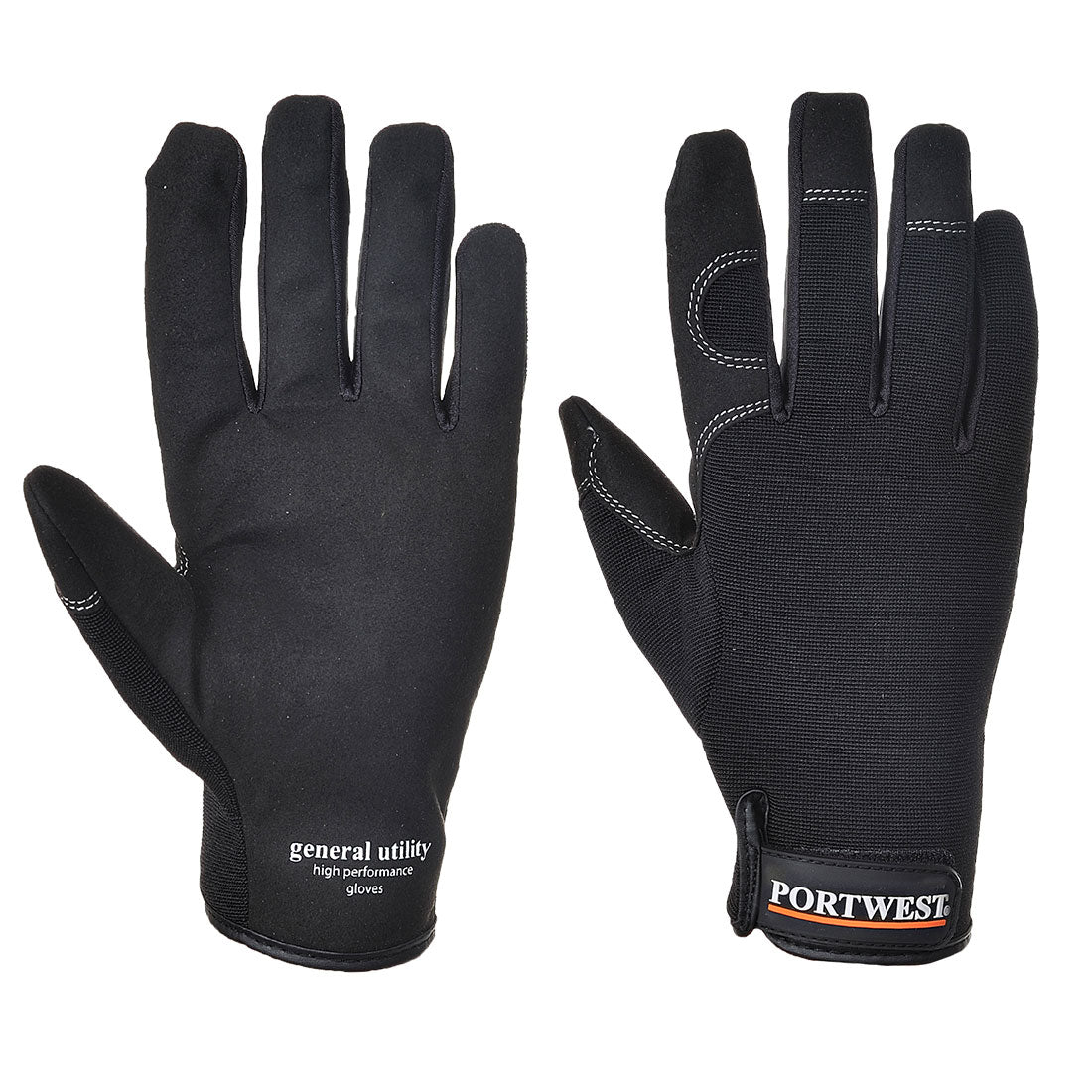 Portwest Mechanic 80 Glove in Black, main product image