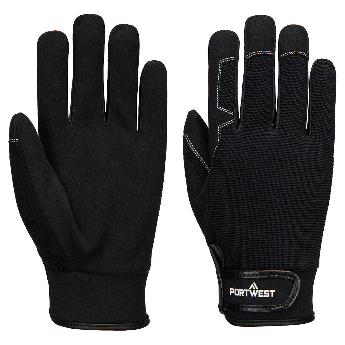 Portwest Mechanic 81 Glove in Black, main product image