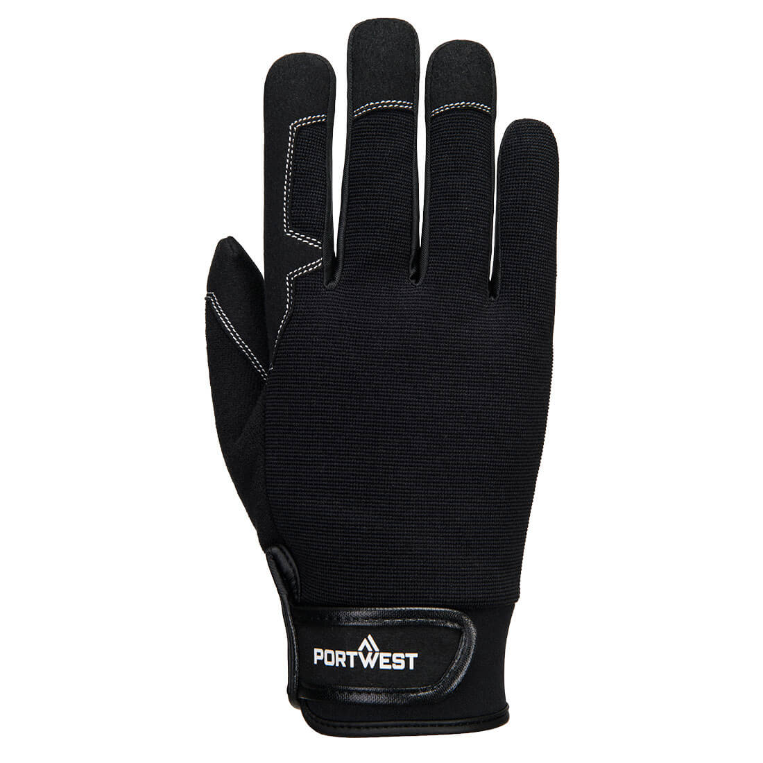 Portwest A701 Mechanic 81 Glove in Black, back view