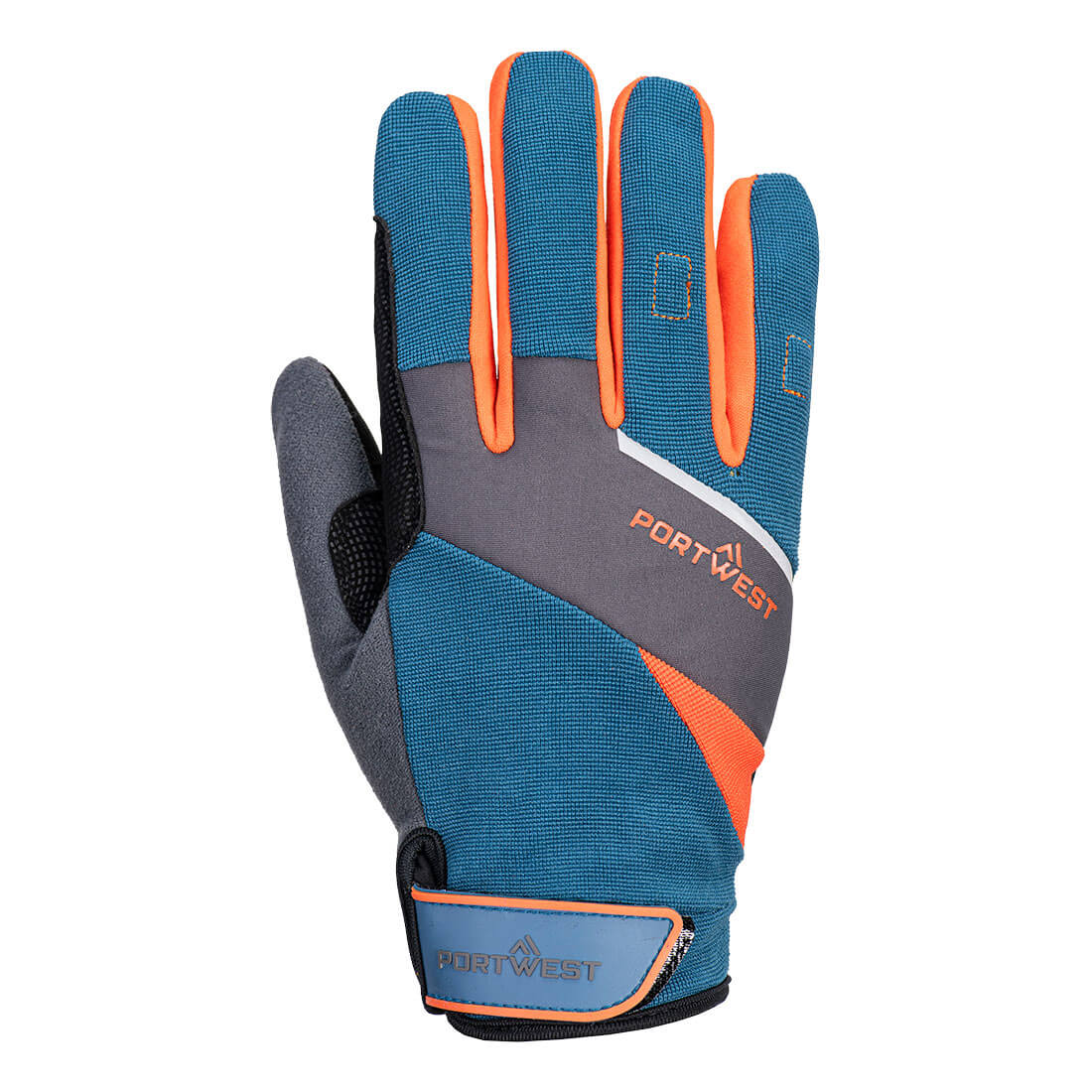 Portwest DX4 Mechanic B150 Glove in Metro Blue, image 2