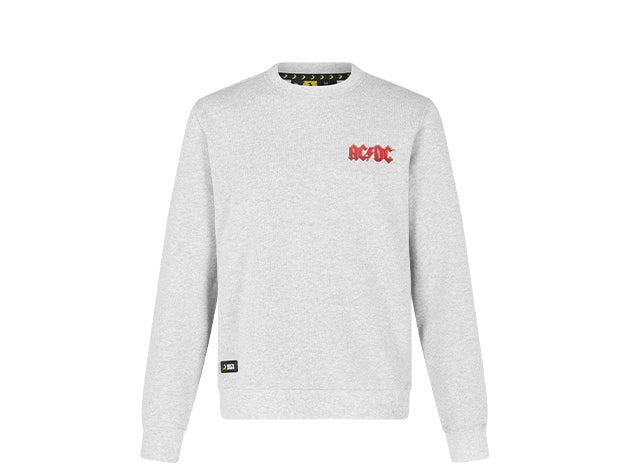 Safety Jogger AC/DC Crewneck - Light Grey