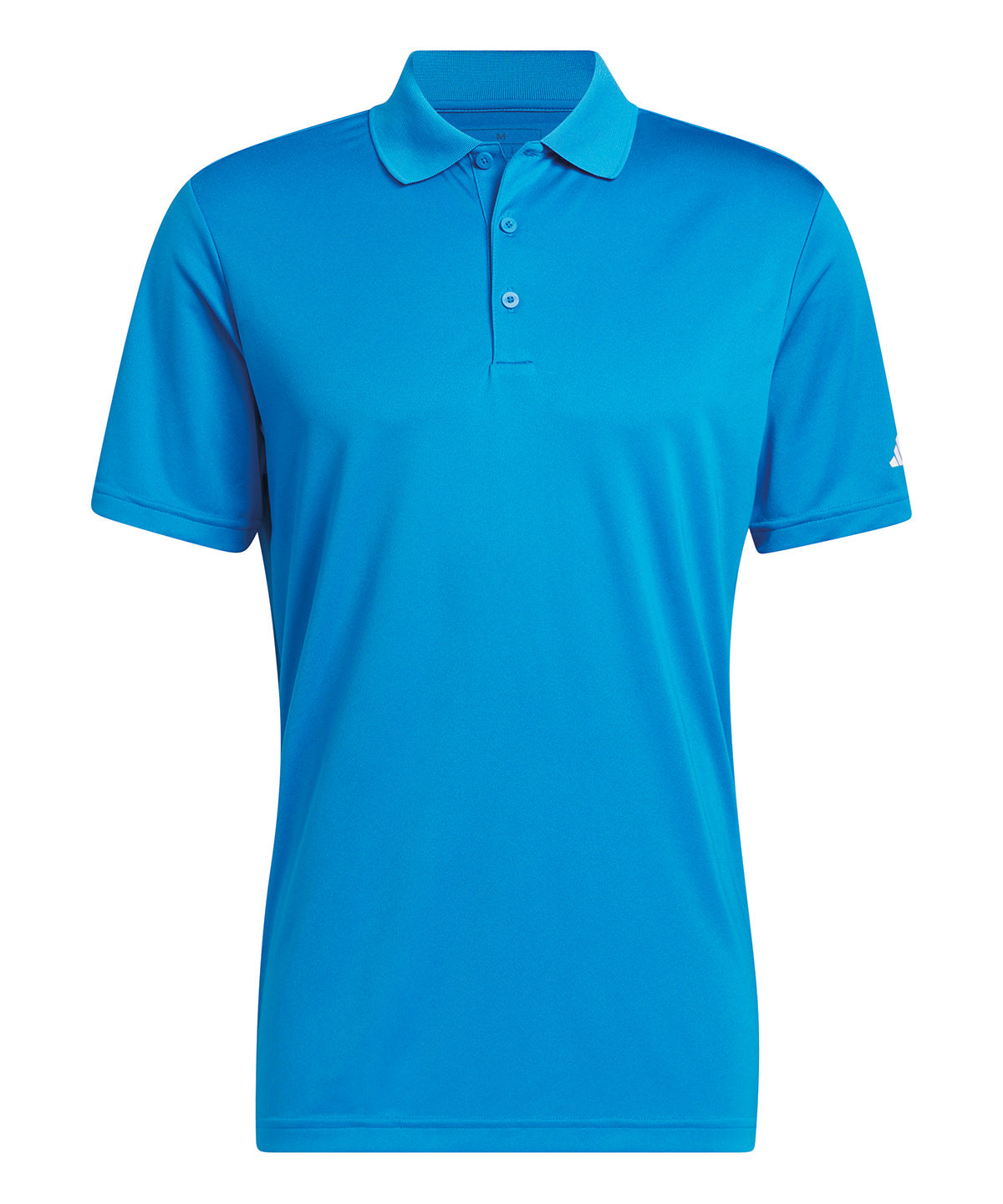 adidas Performance polo in Bright Blue, front view