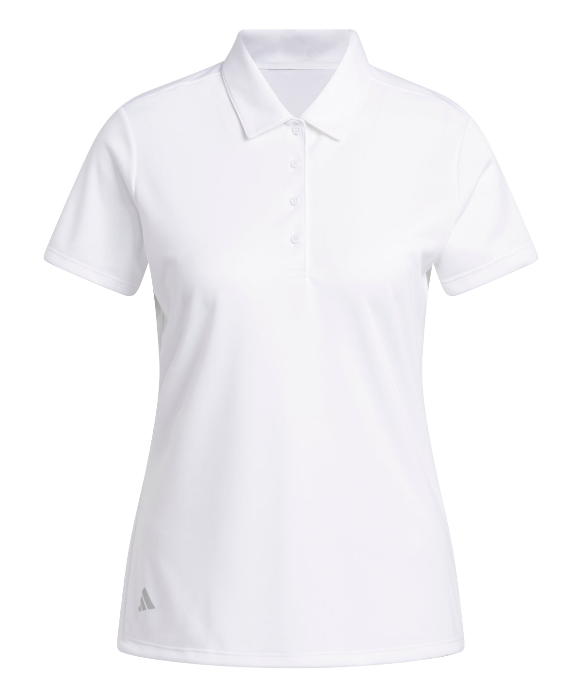 adidas Women's Performance polo in White, front view
