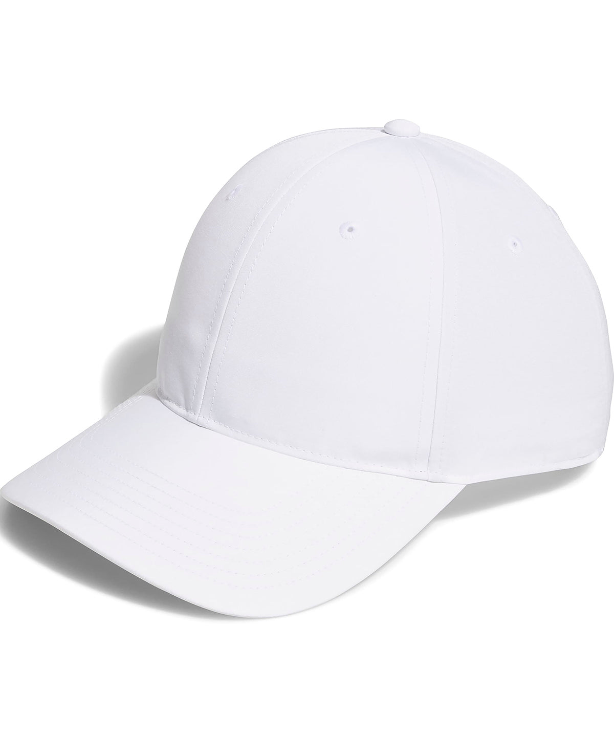 adidas 6-panel core cap in White, front view