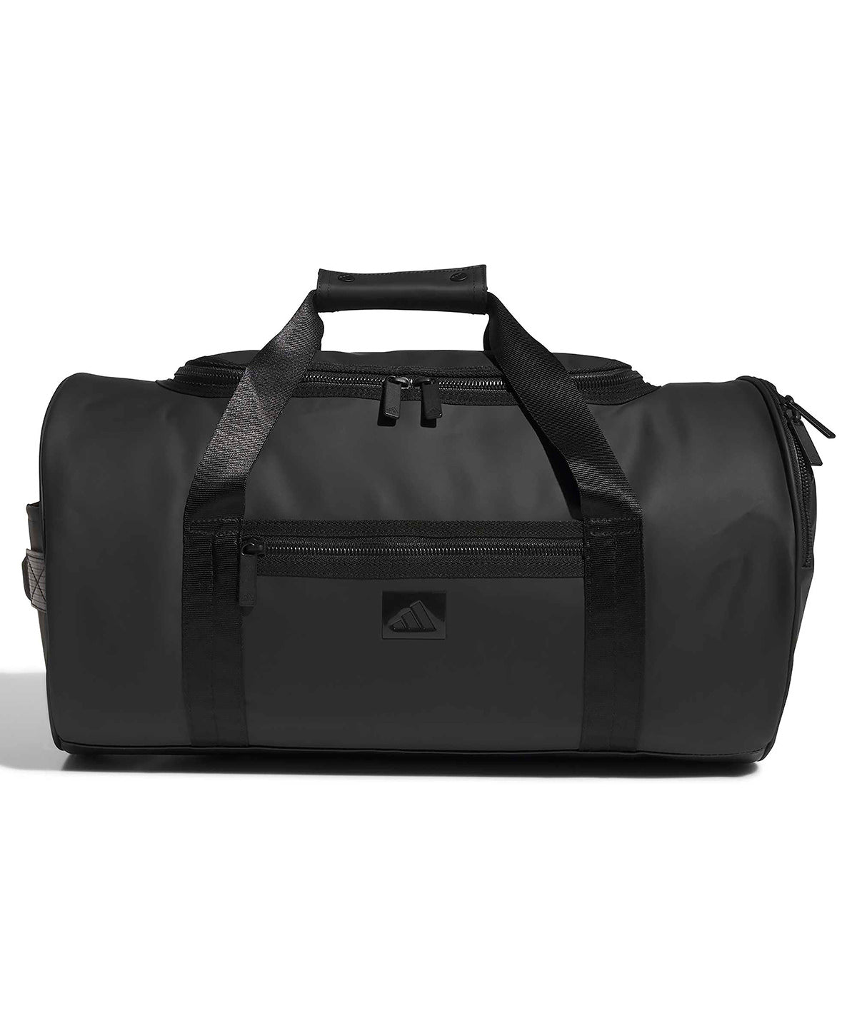adidas 1st tee duffle in Black, front view