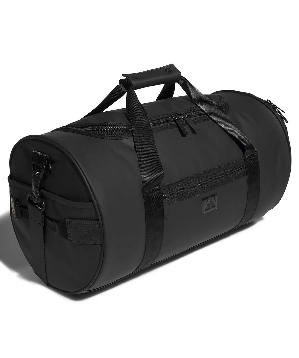 adidas 1st tee duffle in Black, lifestyle photo