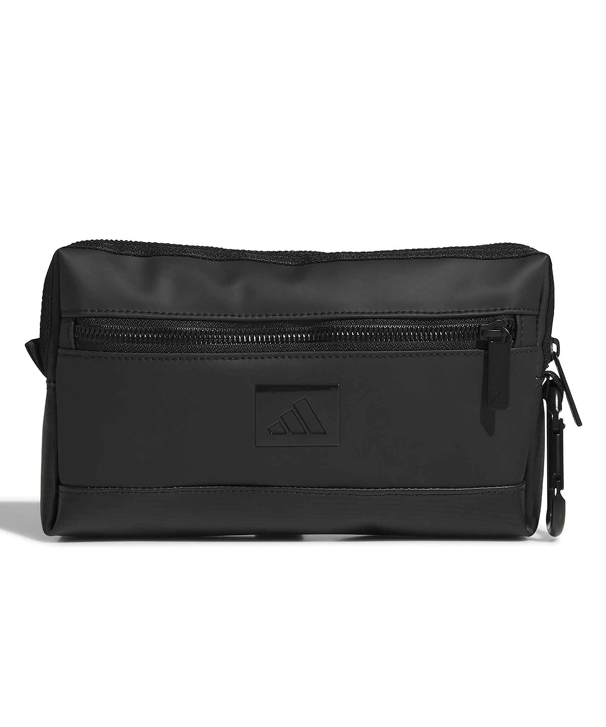 adidas 1st tee pouch in Black, front view