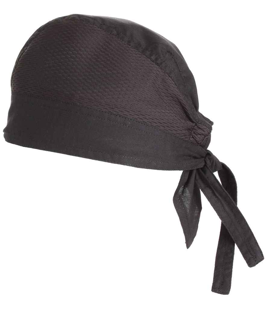 ADC Coolmax Bandana in Black, front view