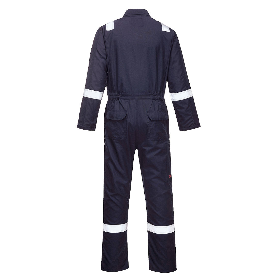 Portwest AF53 Araflame Work Lightweight FR Coverall in Navy, back view