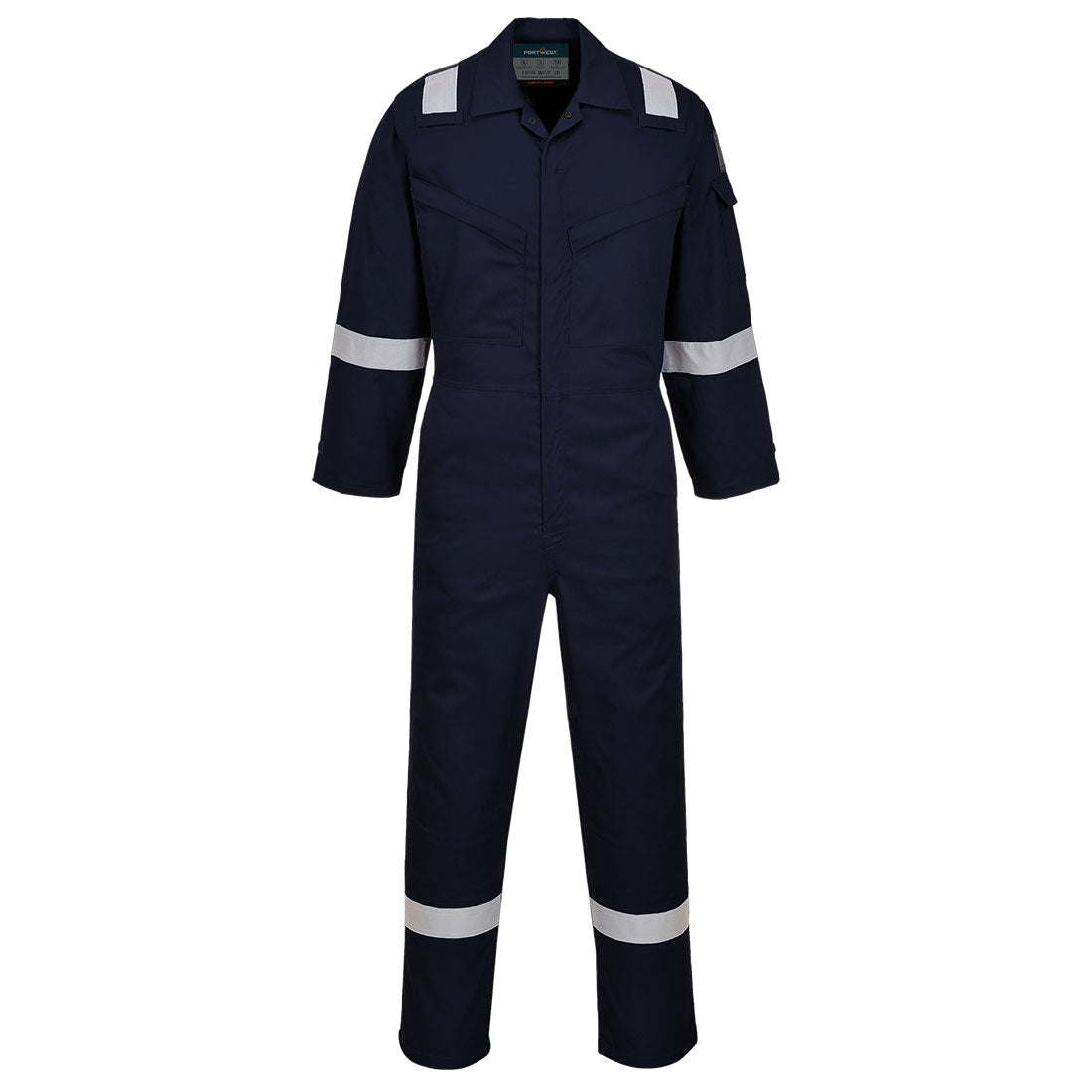 Portwest Araflame Work Lightweight FR Coverall in Navy, main product image