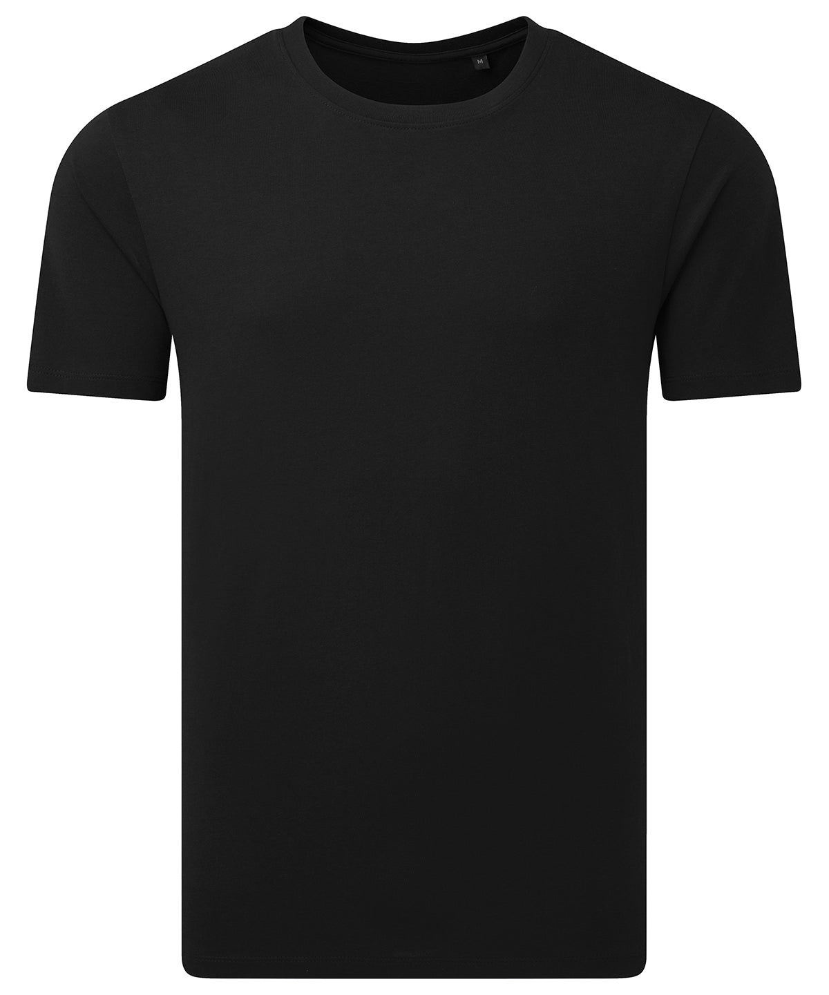Anthem Midweight t-shirt in Black, front view