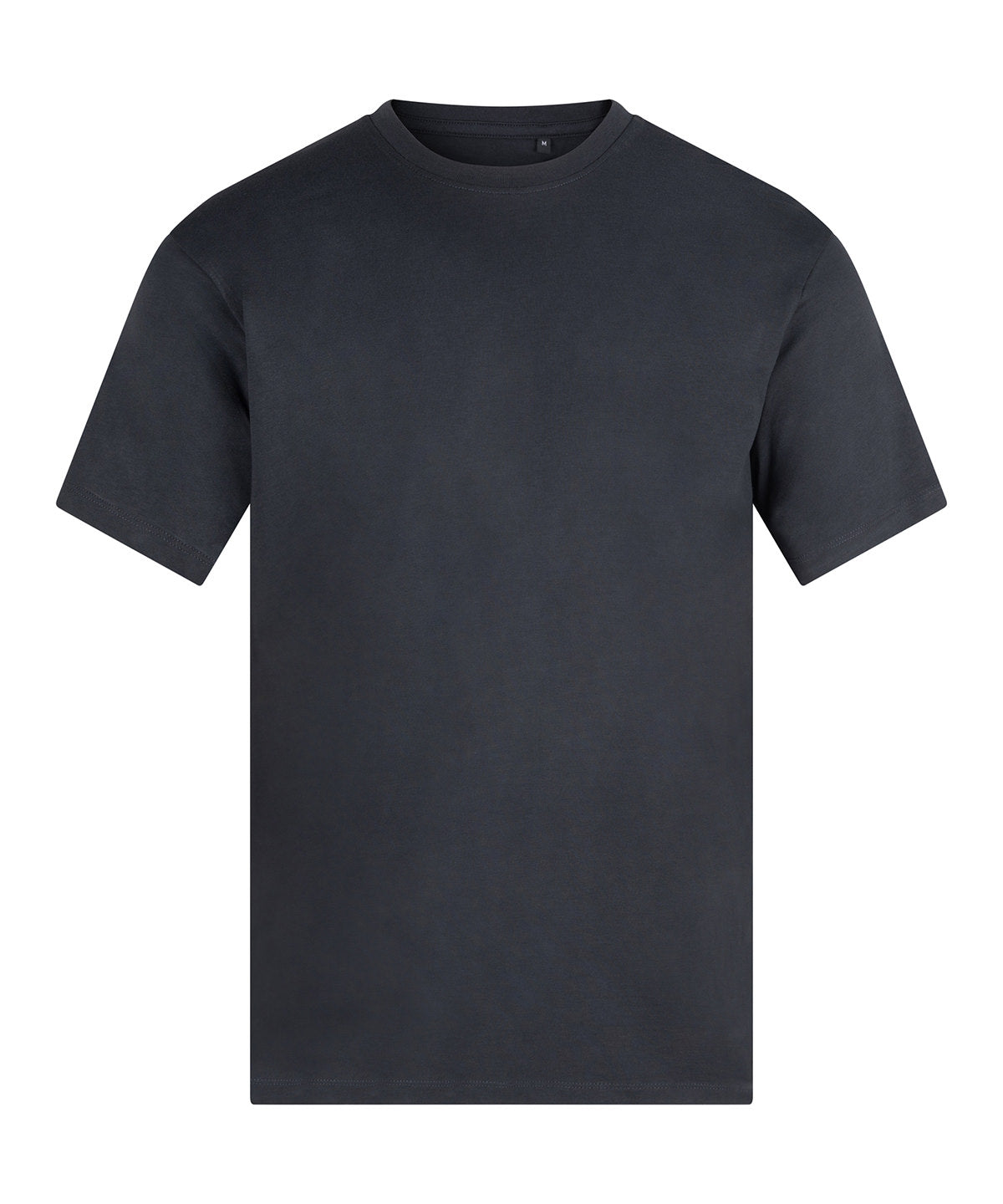Anthem Midweight t-shirt in Carbon, front view