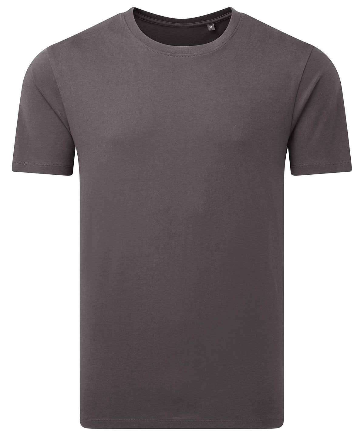 Anthem Midweight t-shirt in Charcoal, front view