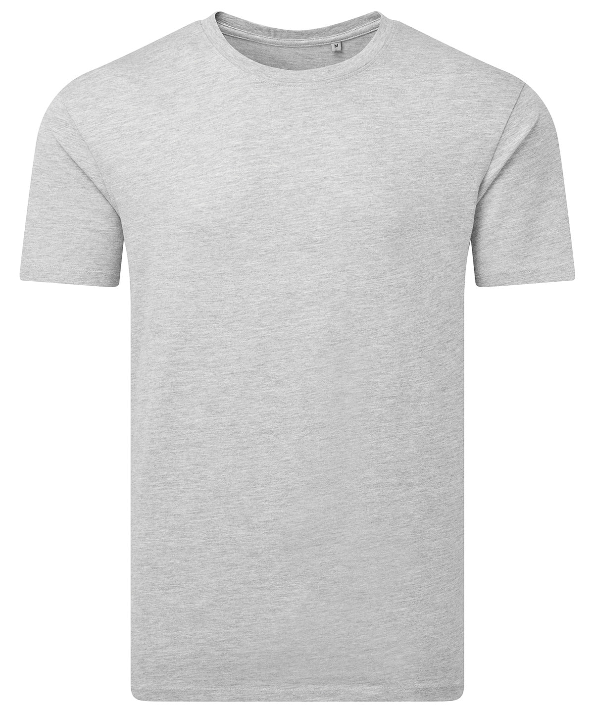 Anthem Midweight t-shirt in Grey Marl, front view
