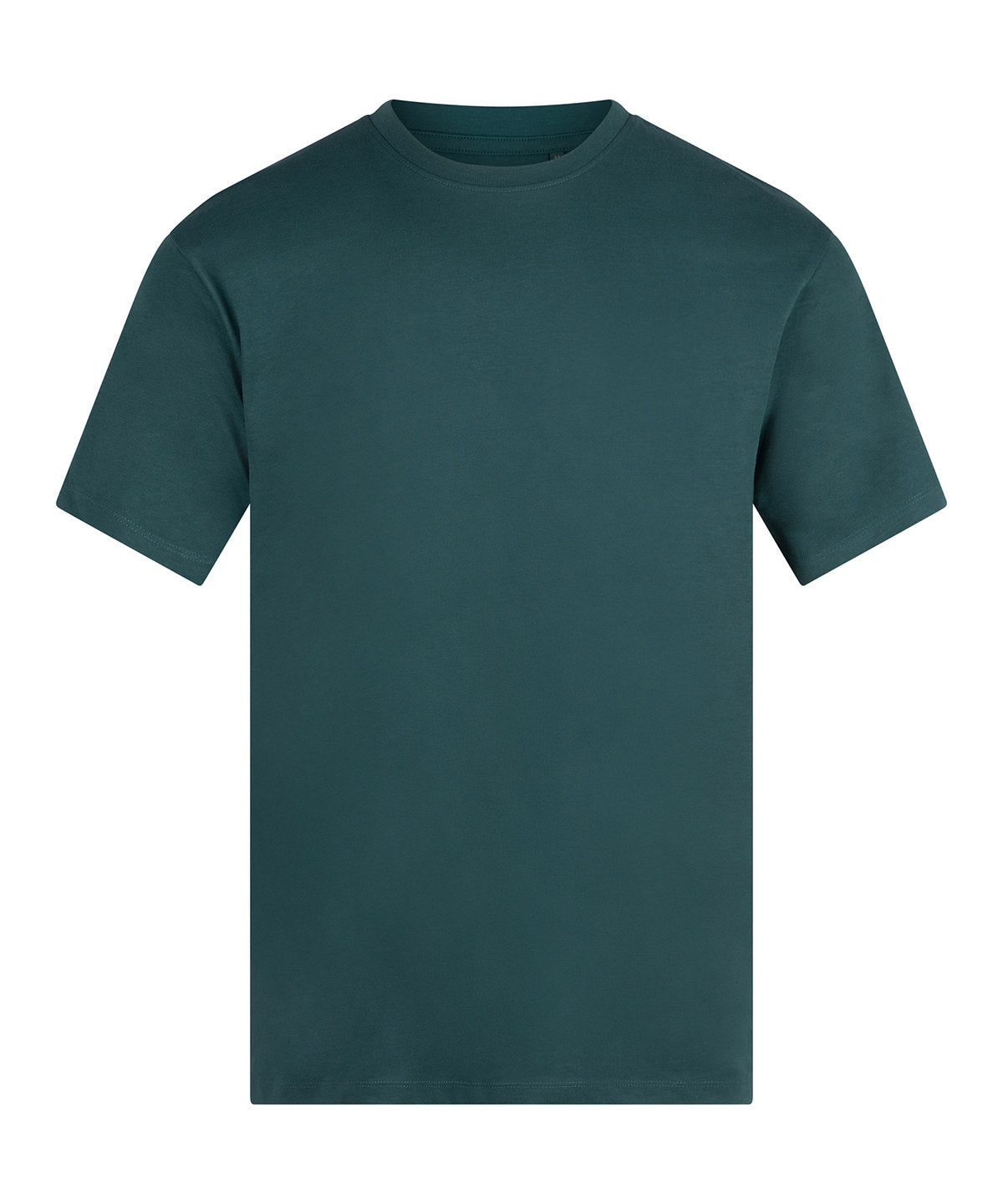 Anthem Midweight t-shirt in Pine Green, front view