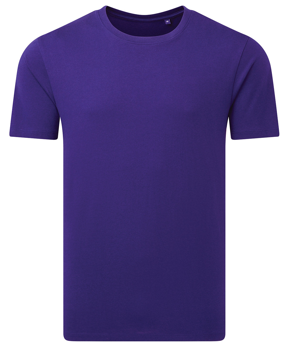 Anthem Midweight t-shirt in Purple, front view