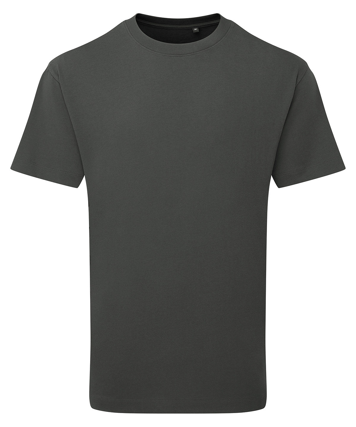 Anthem Heavyweight t-shirt in Carbon, front view