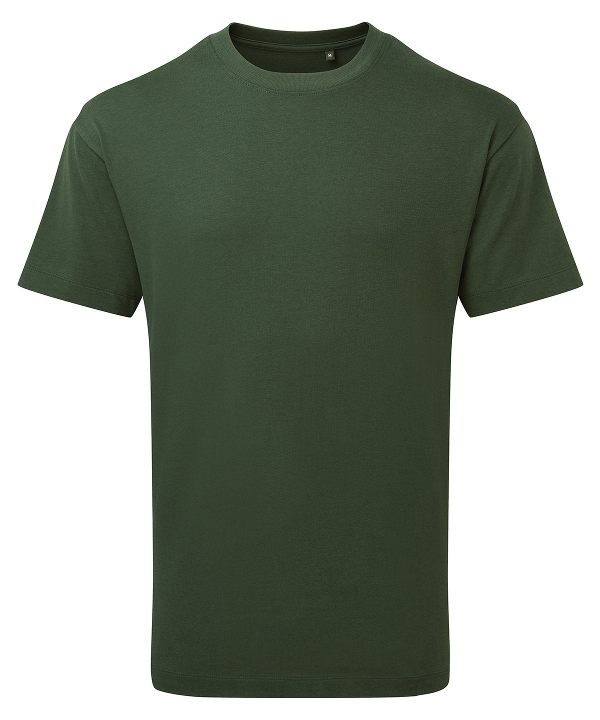 Anthem Heavyweight t-shirt in Forest Green, front view