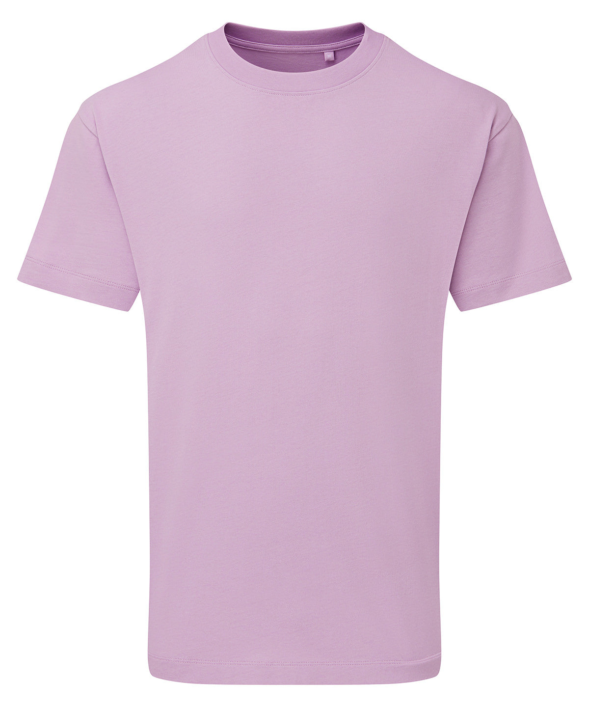 Anthem Heavyweight t-shirt in Lavender, front view