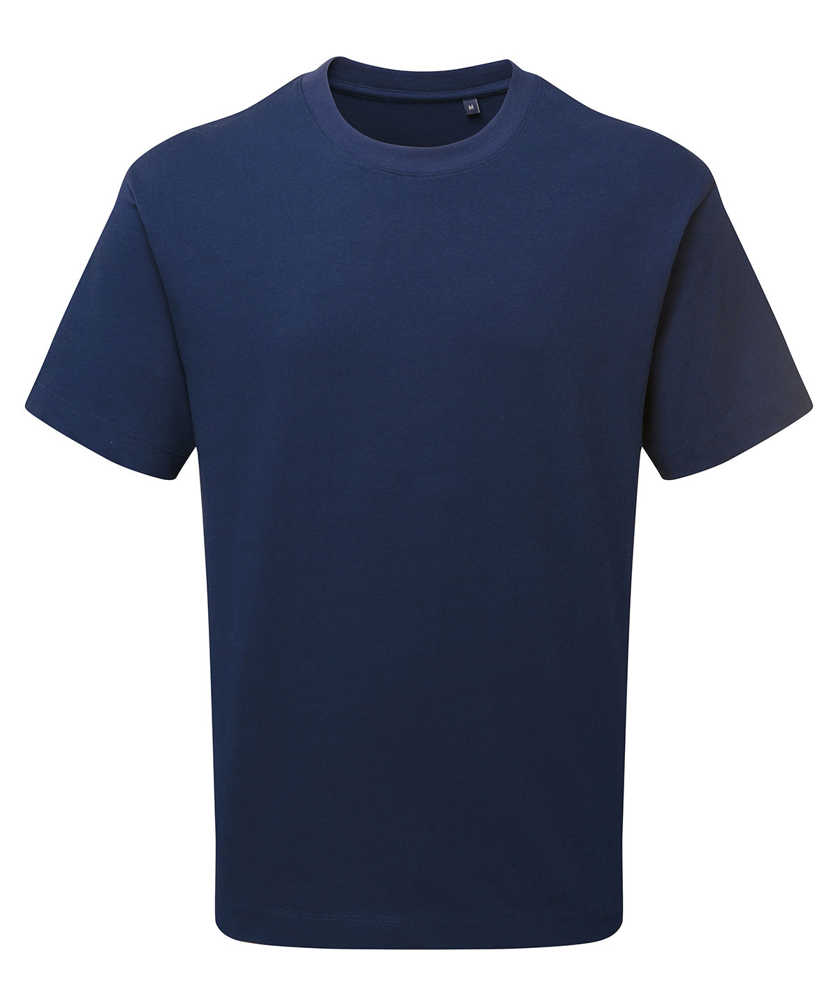 Anthem Heavyweight t-shirt in Navy, front view