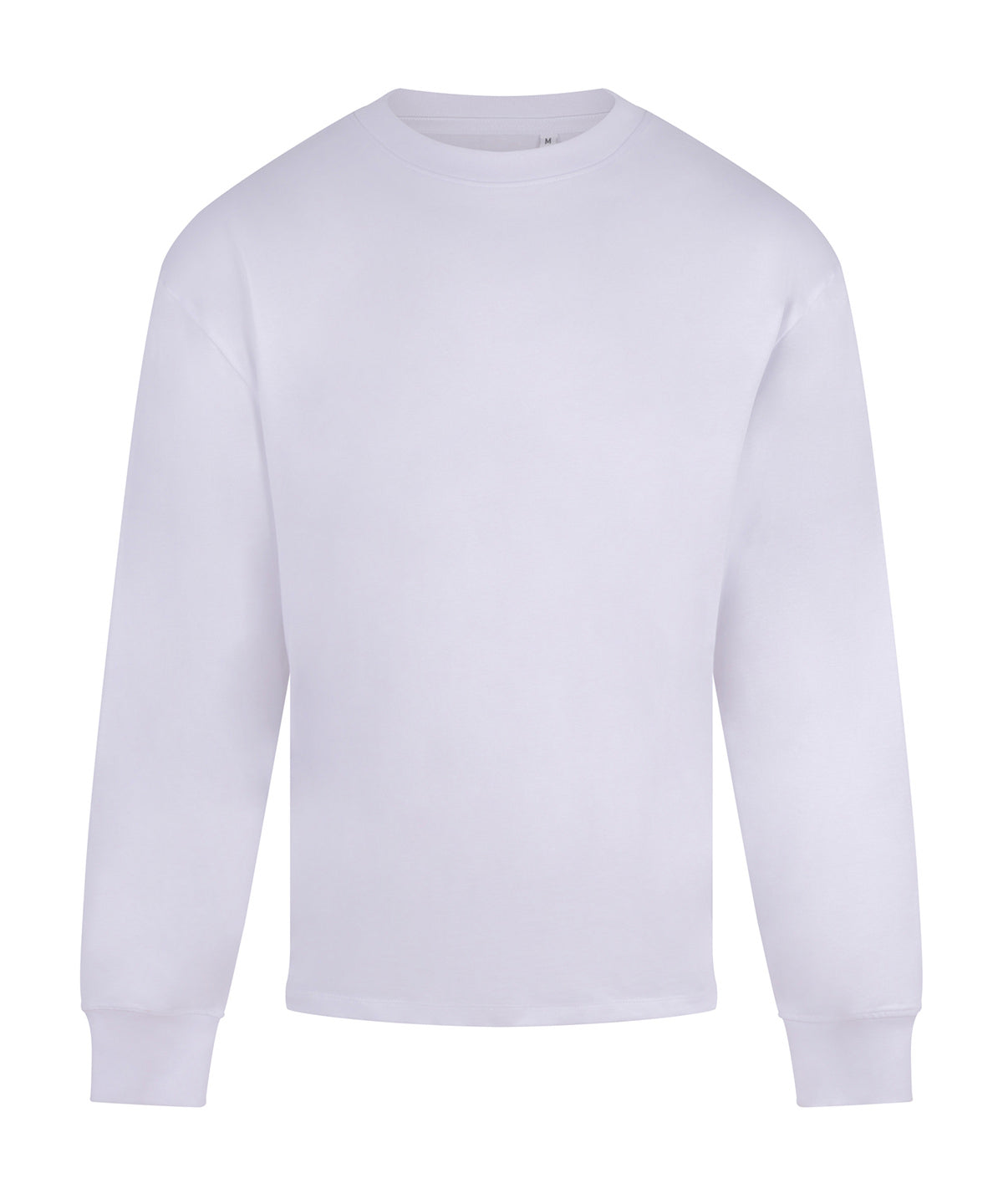 Anthem Headline heavy long sleeve t-shirt in White, front view
