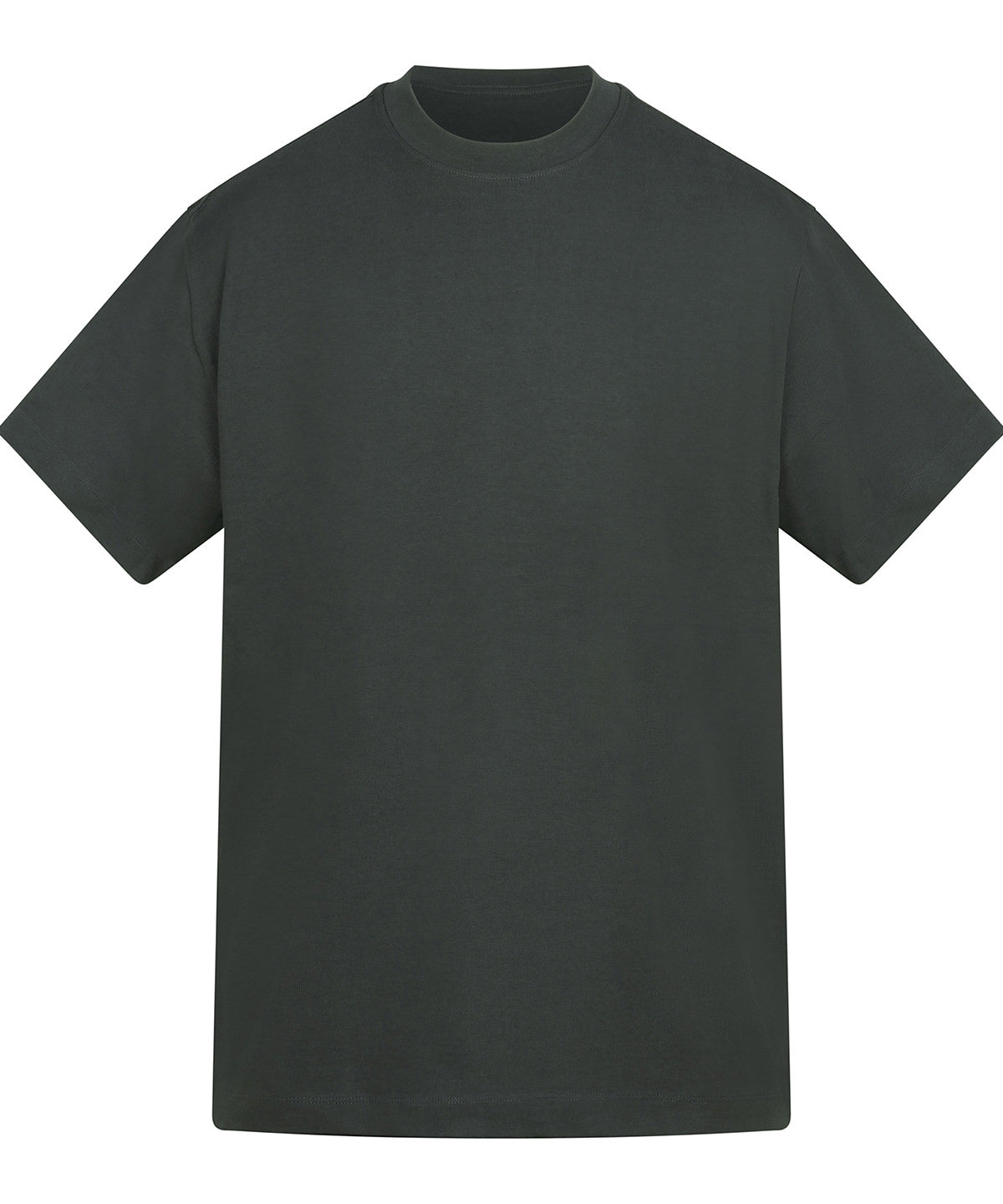 Anthem Amplify heavyweight t-shirt in Carbon, front view