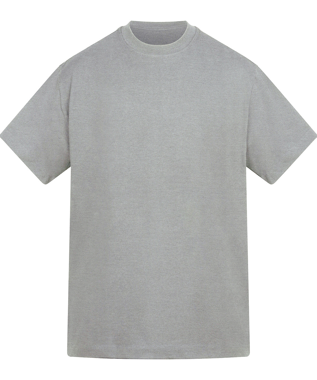 Anthem Amplify heavyweight t-shirt in Grey Marl, front view