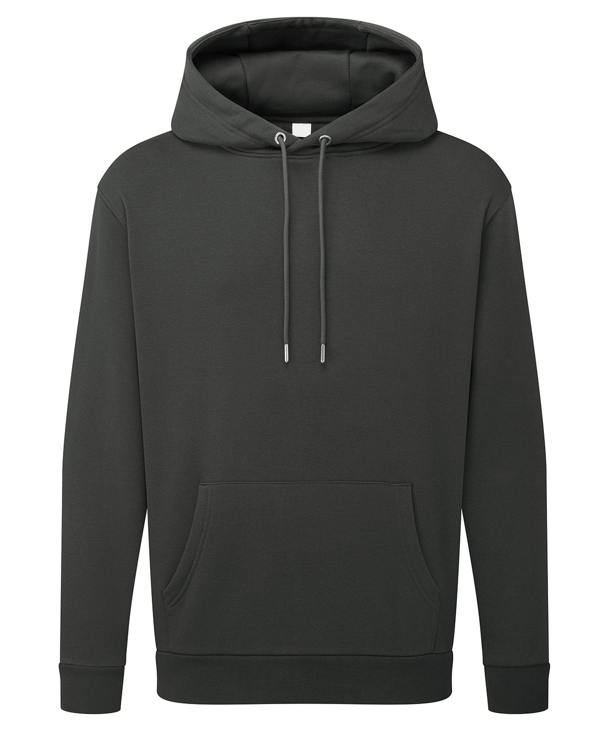 Anthem Studio hoodie in Carbon, front view