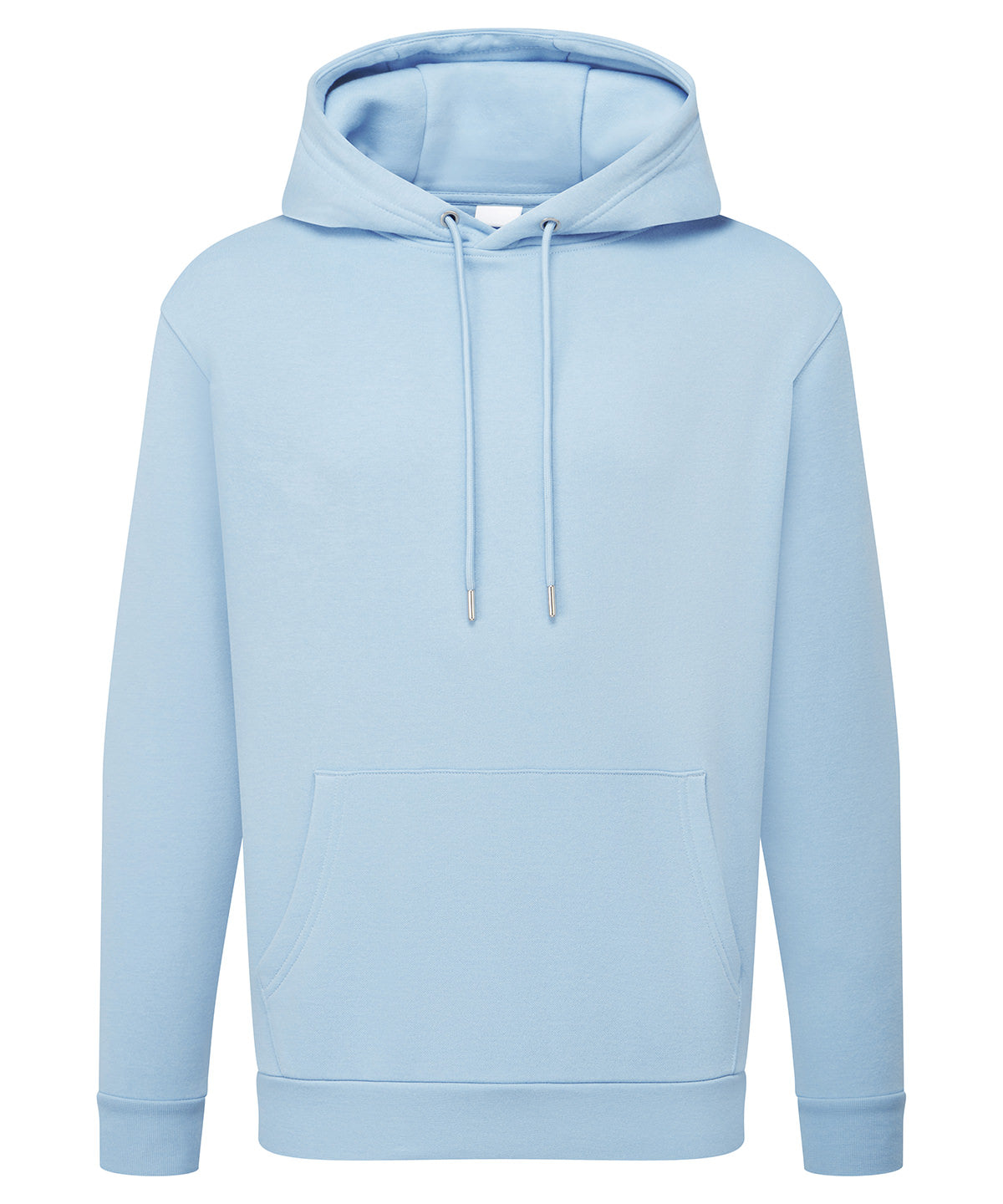Anthem Studio hoodie in Light Blue, front view