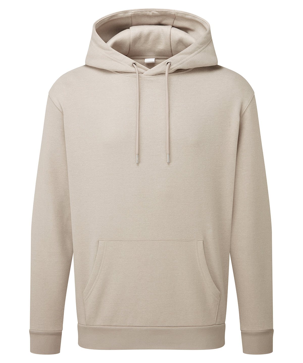 Anthem Studio hoodie in Stone, front view