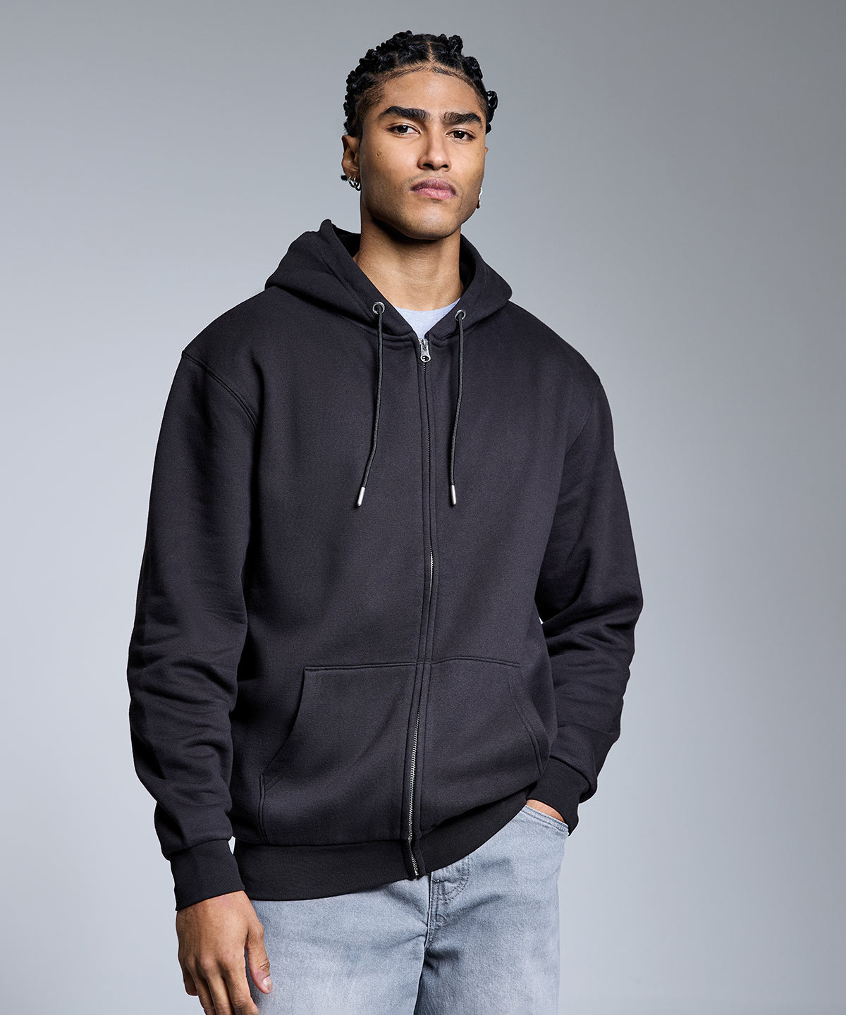 Anthem Studio full-zip hoodie, lifestyle photo