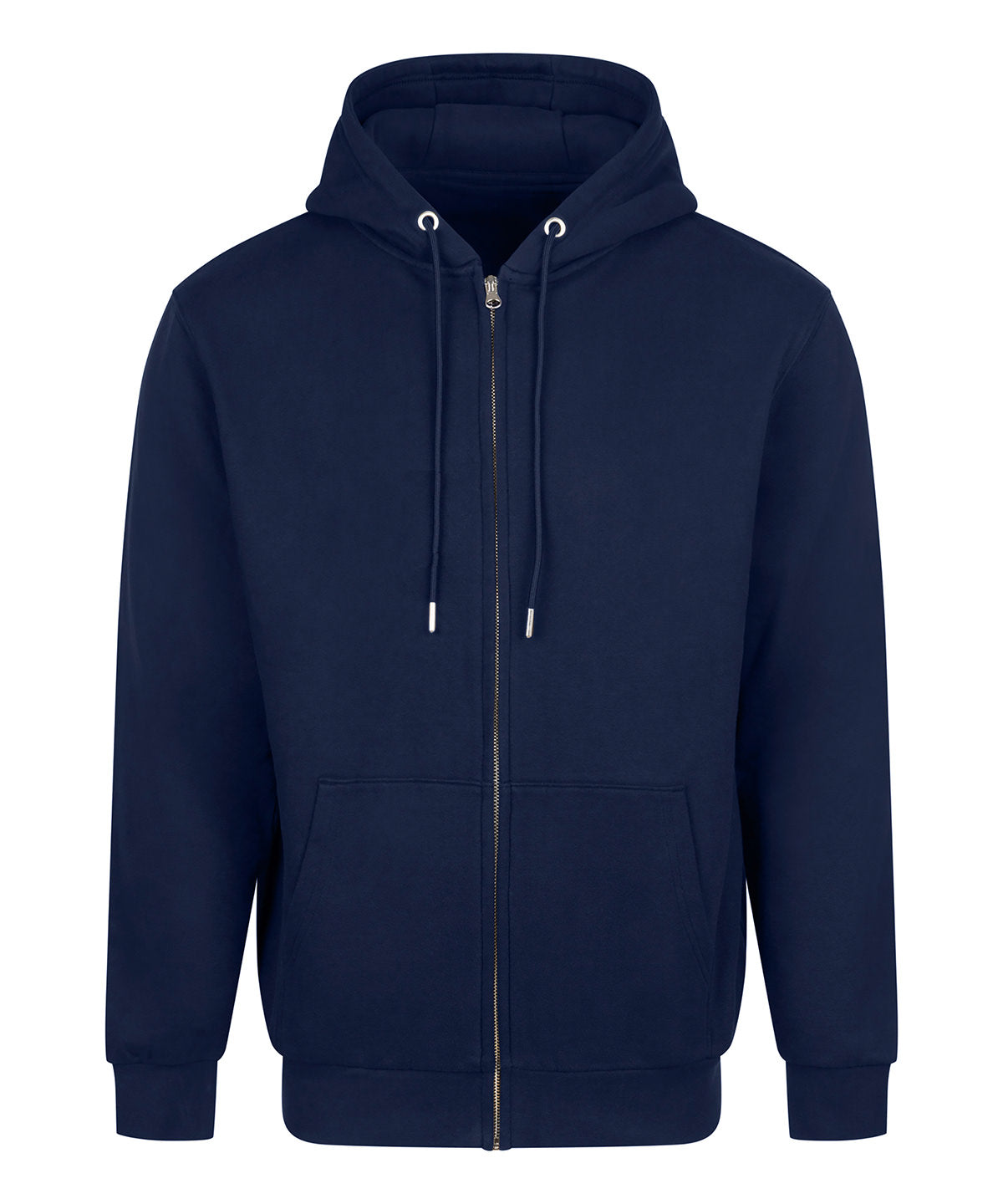 Anthem Studio full-zip hoodie in Navy, front view