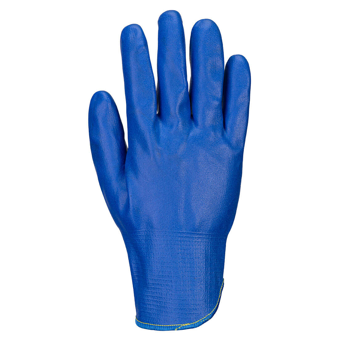 Portwest AP72 FD Grip 15 Nitrile Gauntlet in Blue, back view