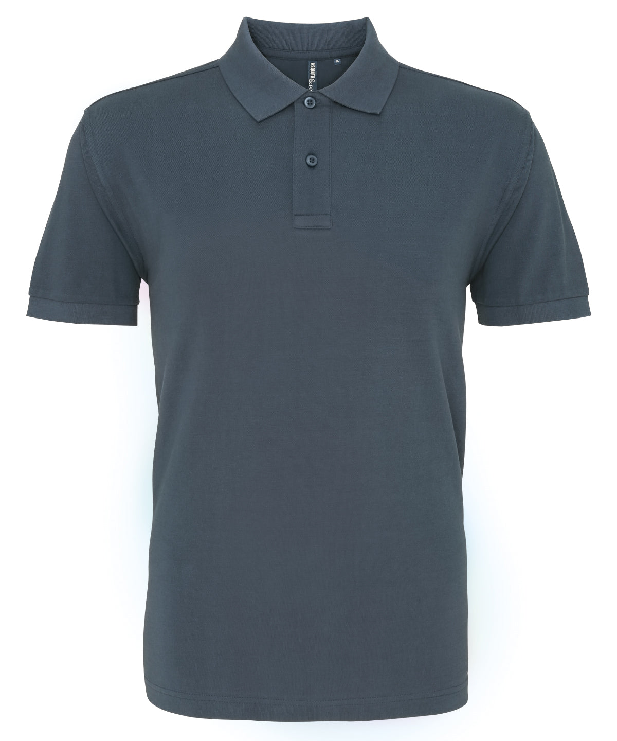 Asquith & Fox The polo in Denim, front view
