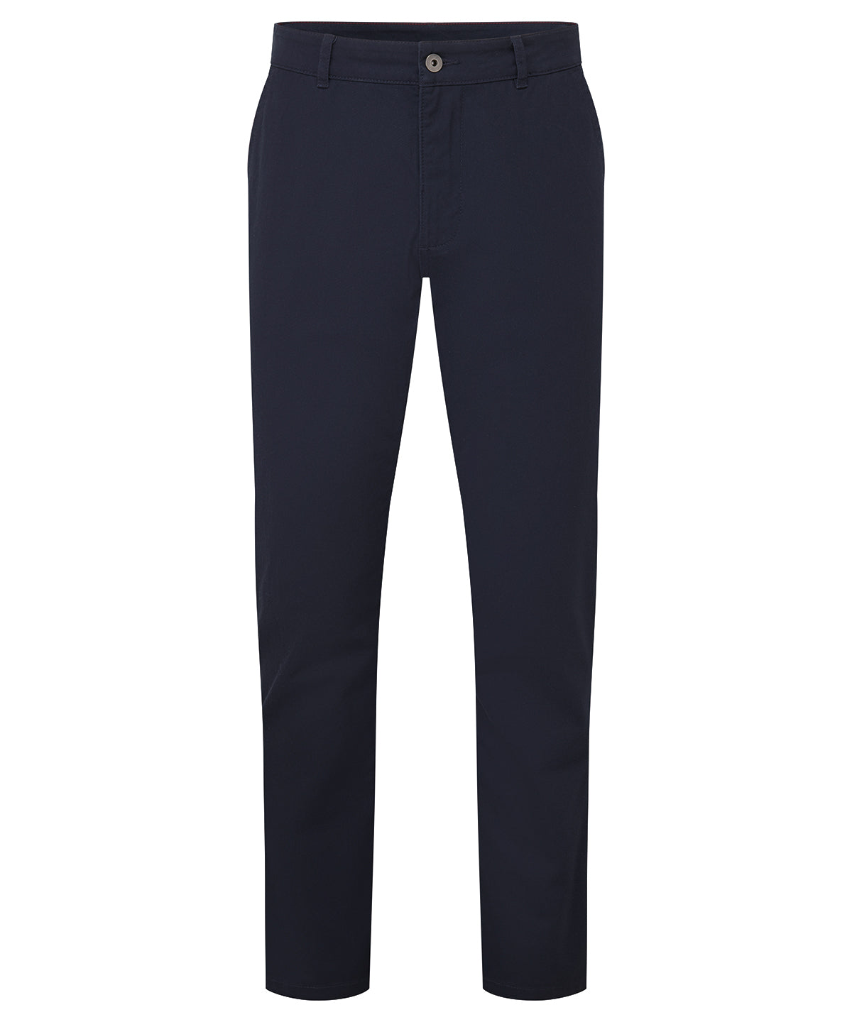 Asquith & Fox Men's Classic fit chinos in French Navy, front view