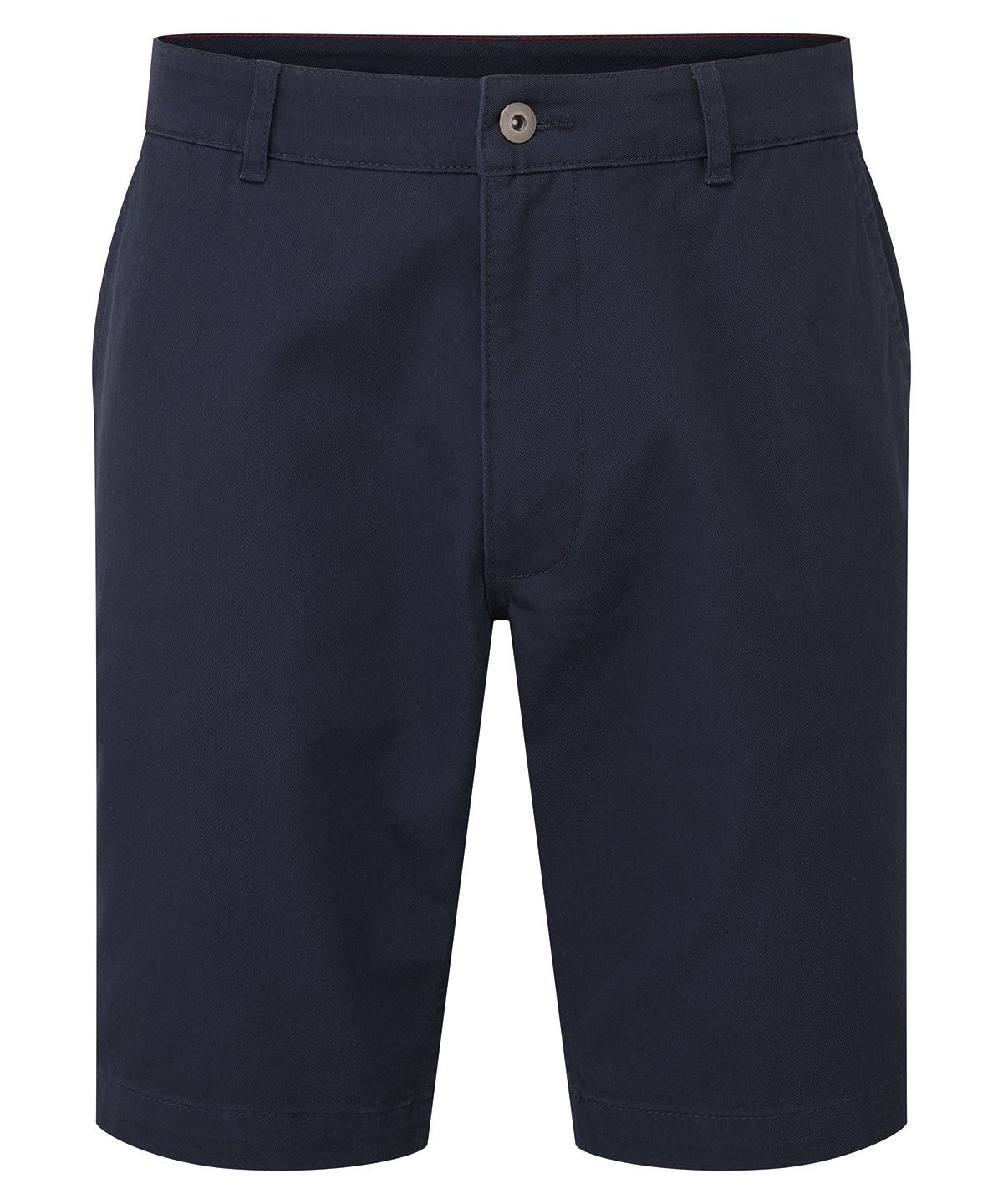 Asquith & Fox Men's chino shorts in French Navy, front view