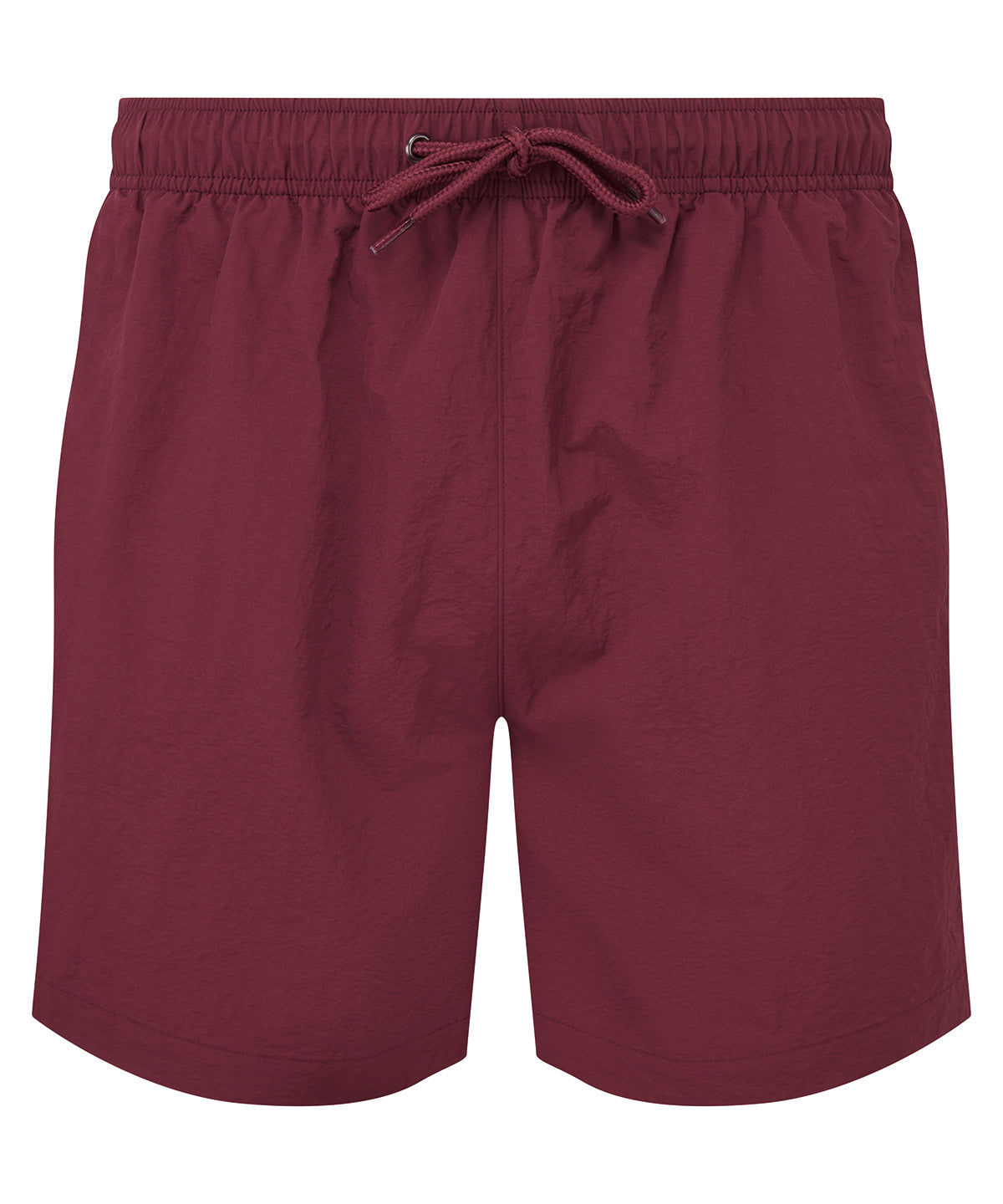 Asquith & Fox Swim shorts in Burgundy/Burgundy, front view