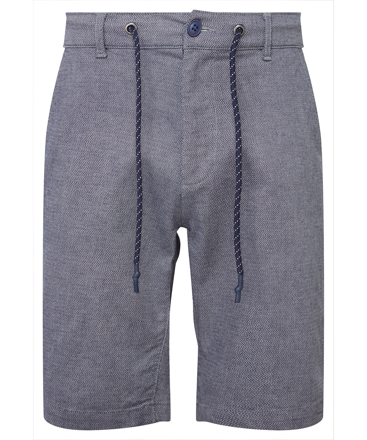 Asquith & Fox Men’s everyday chino shorts in Navy, front view