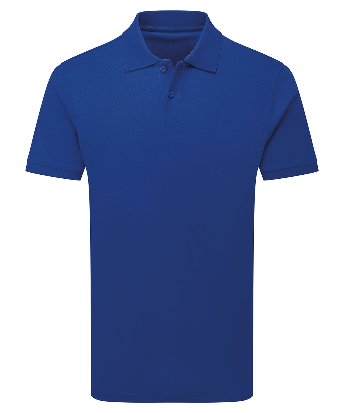 Asquith & Fox Premium mercerised polo in Royal, front view