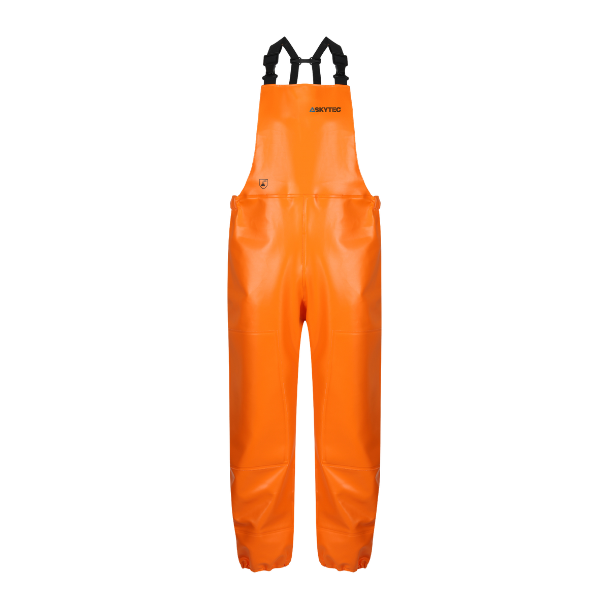 Skytec AS10066 Chemsol HG Chemical Splash Bib 'n' Brace with Reinforced Knees in Orange, main product image