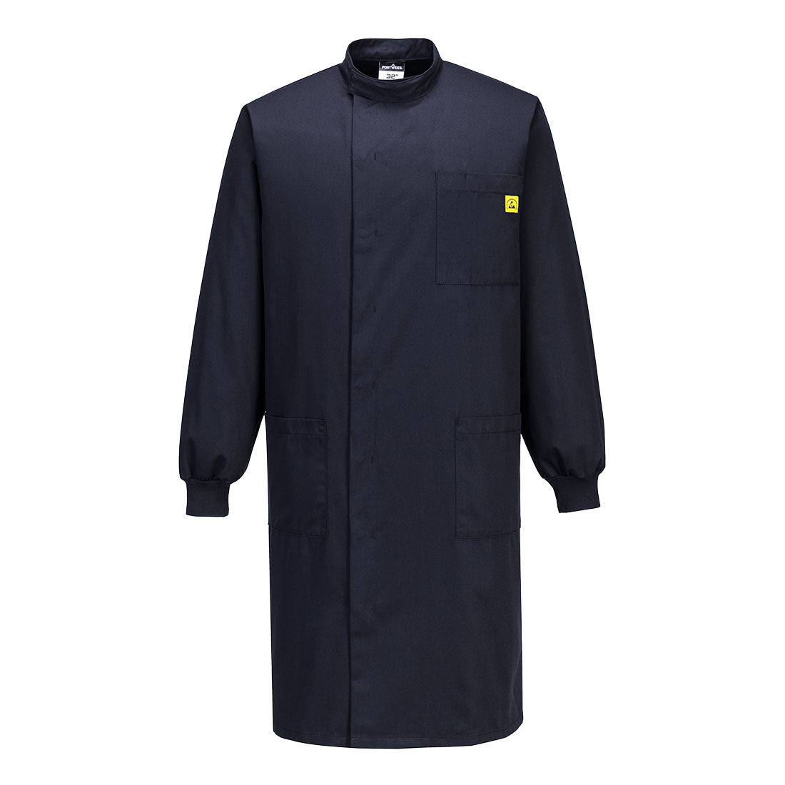 Portwest Anti-Static ESD Howie Coat in Navy, image 3