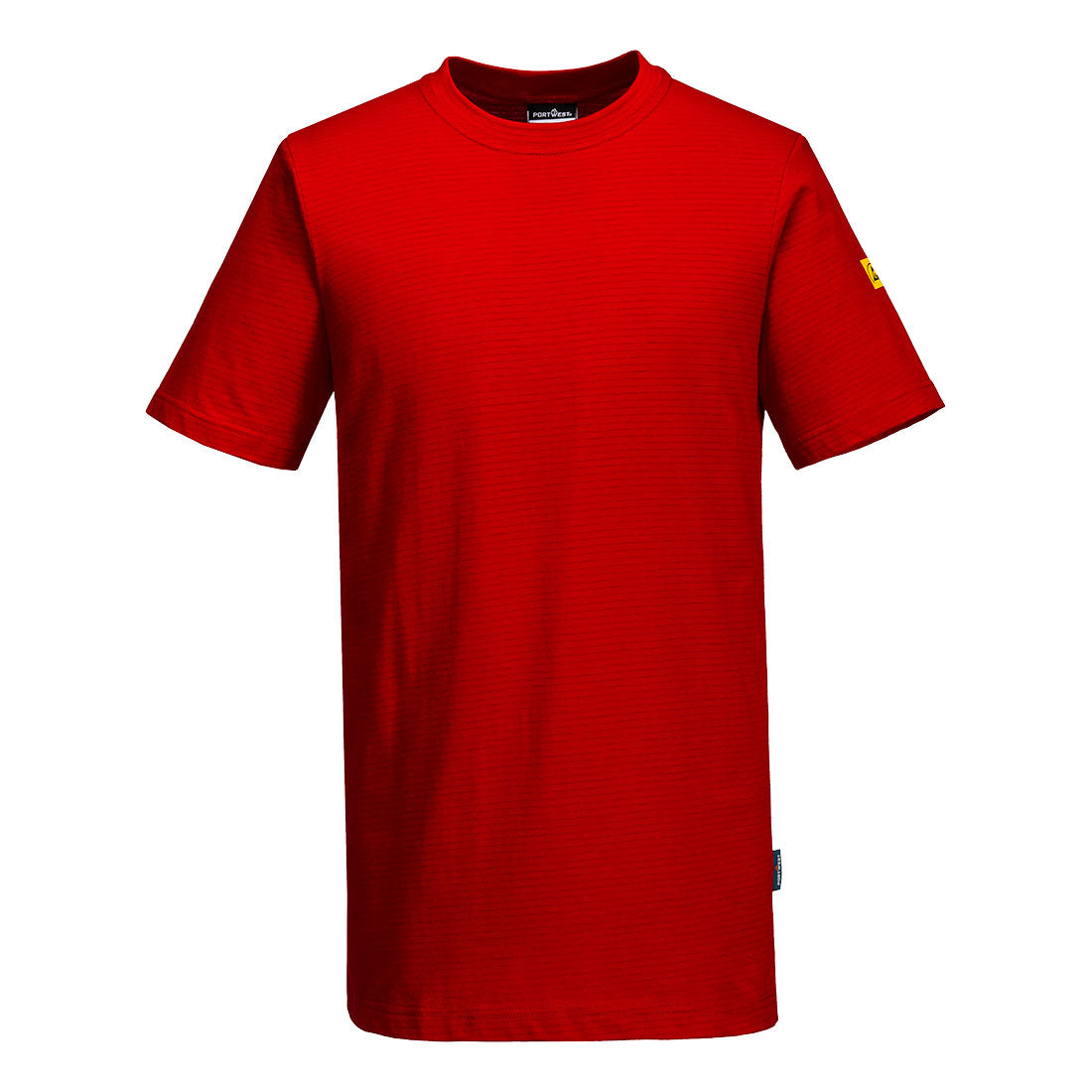 Portwest Anti-Static ESD T-Shirt S/S in Deep Red, image 2
