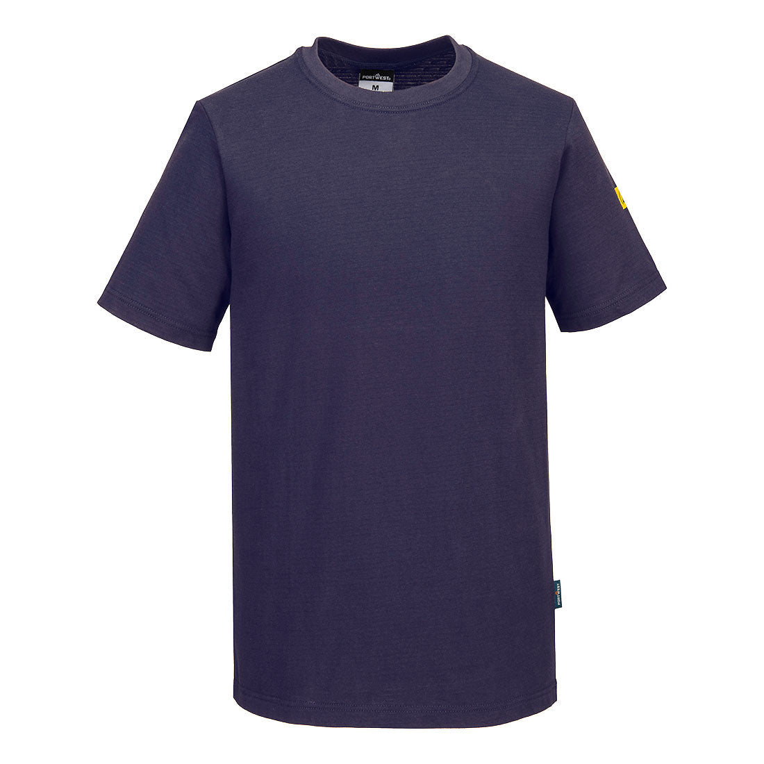 Portwest Anti-Static ESD T-Shirt S/S in Navy, image 5