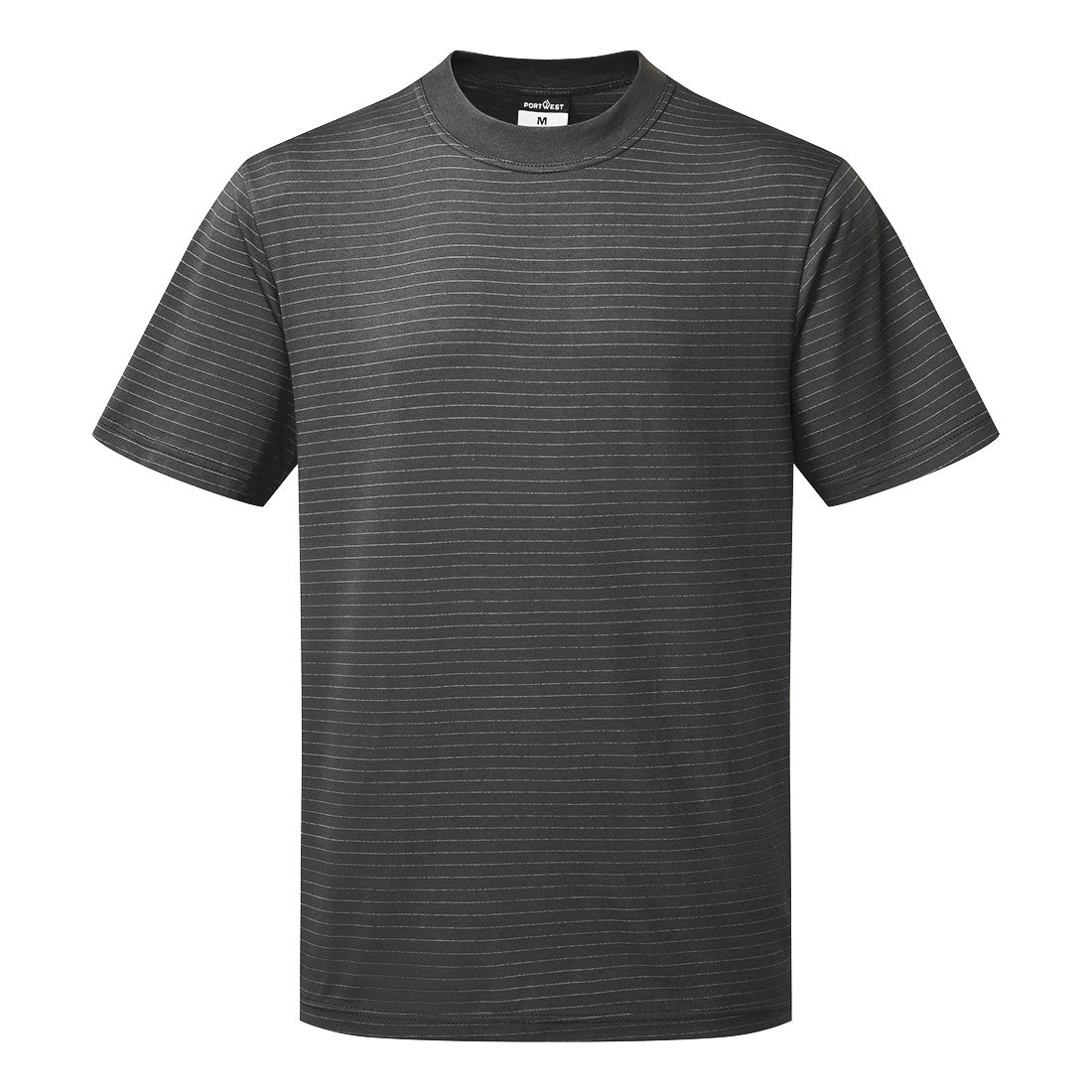 Portwest Anti-Static ESD T-Shirt S/S in Zoom Grey, image 8