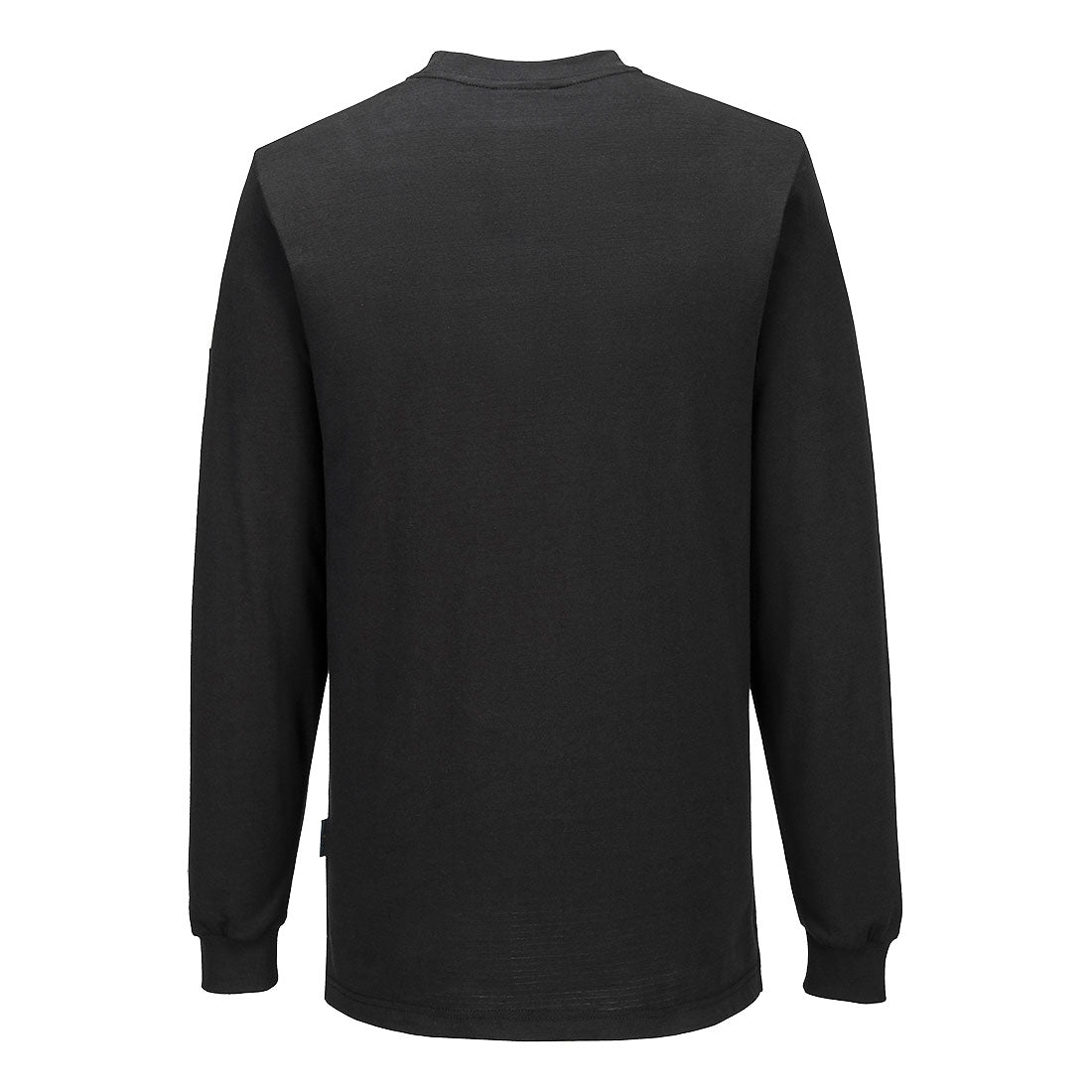 Portwest AS22 Anti-Static ESD T-Shirt L/S in Black, back view