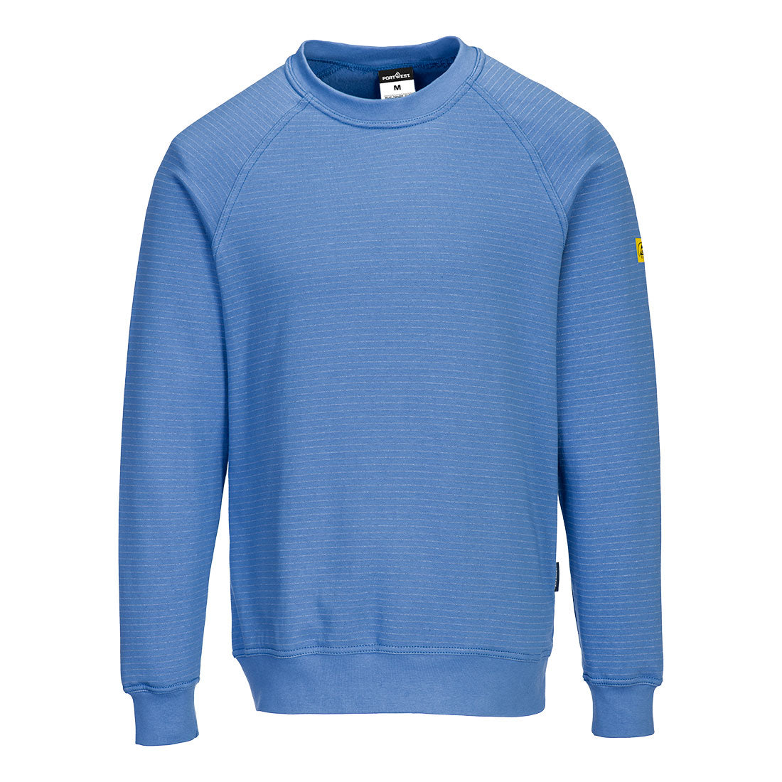 Portwest Anti-Static ESD Sweatshirt in Hamilton Blue, image 4