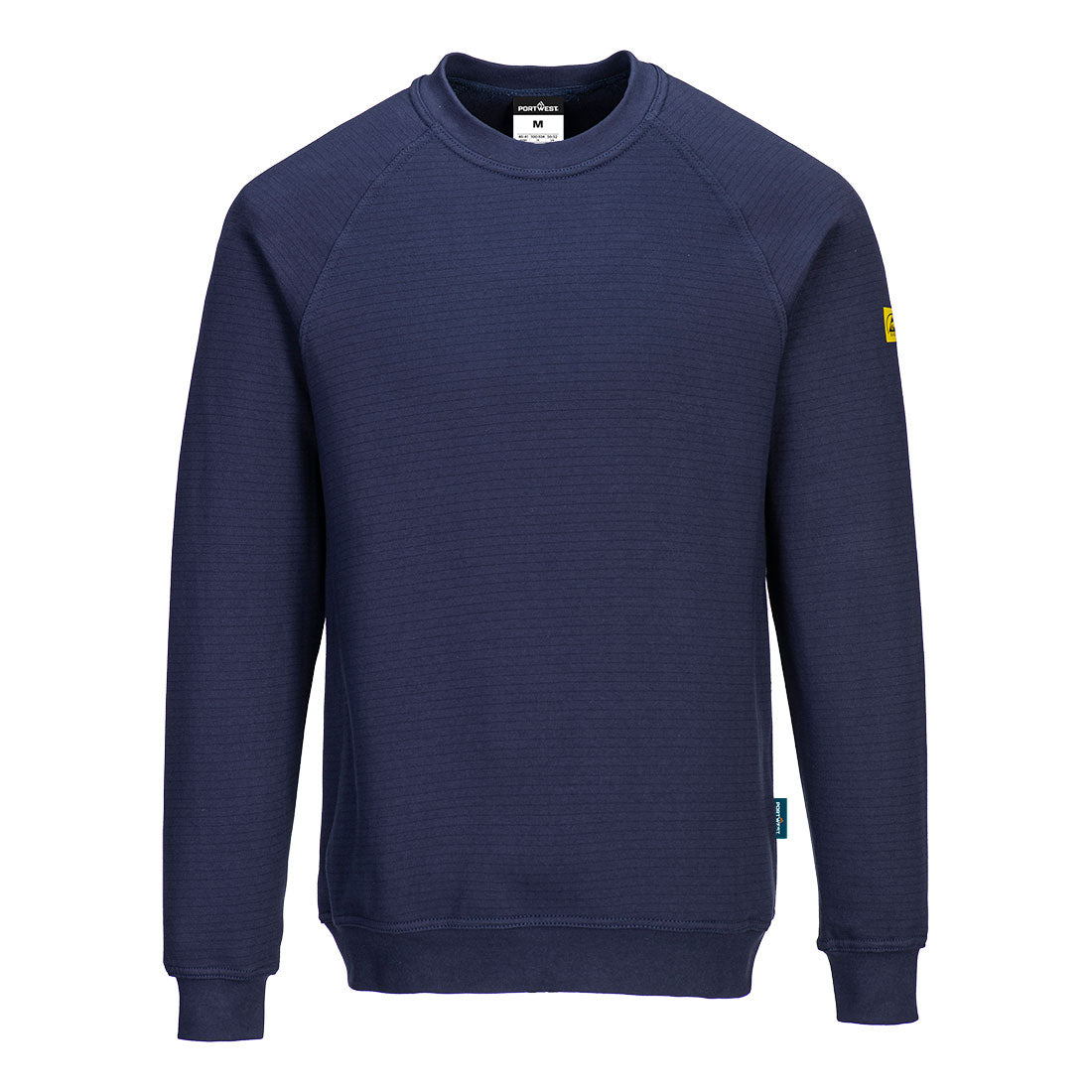 Portwest Anti-Static ESD Sweatshirt in Navy (NA), image 5
