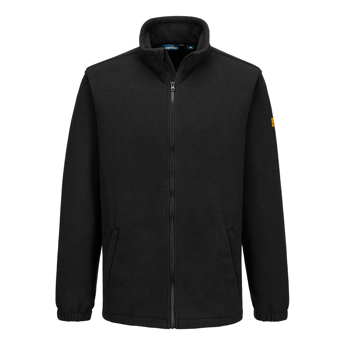 Portwest Anti-Static ESD Fleece in Black, main product image