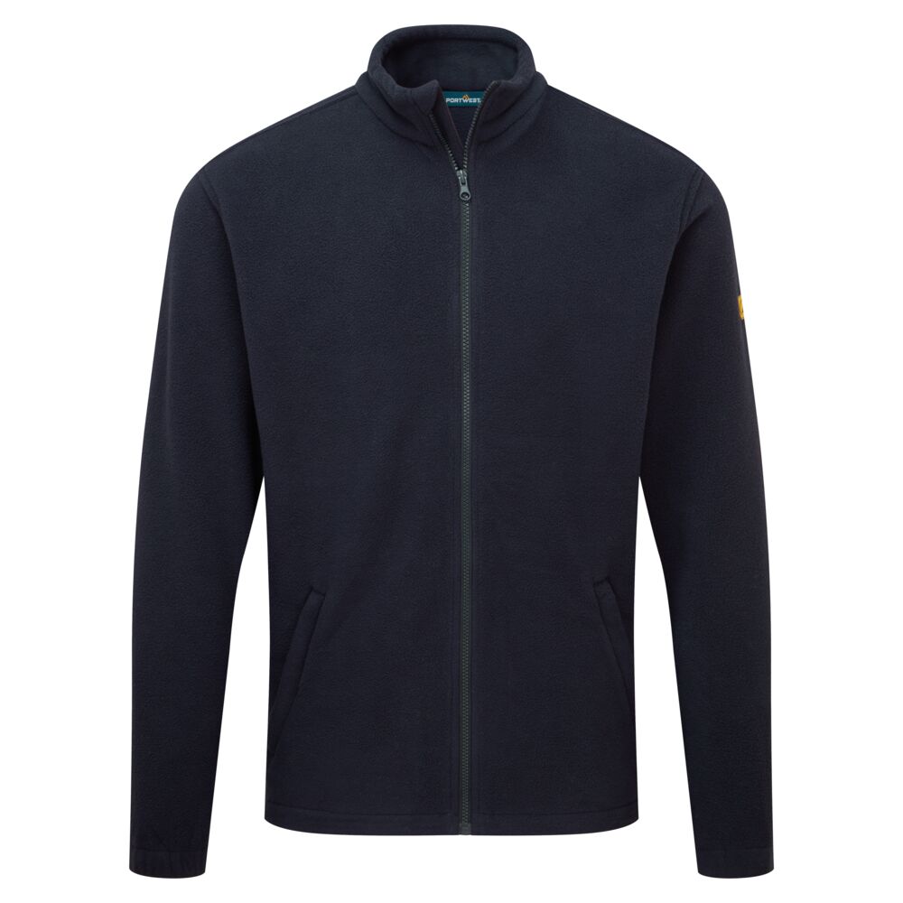 Portwest Anti-Static ESD Fleece in Navy (NV), image 4